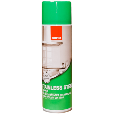 Spray pentru curățarea și lustruirea inoxului Sano Nirosta, 500 ml
